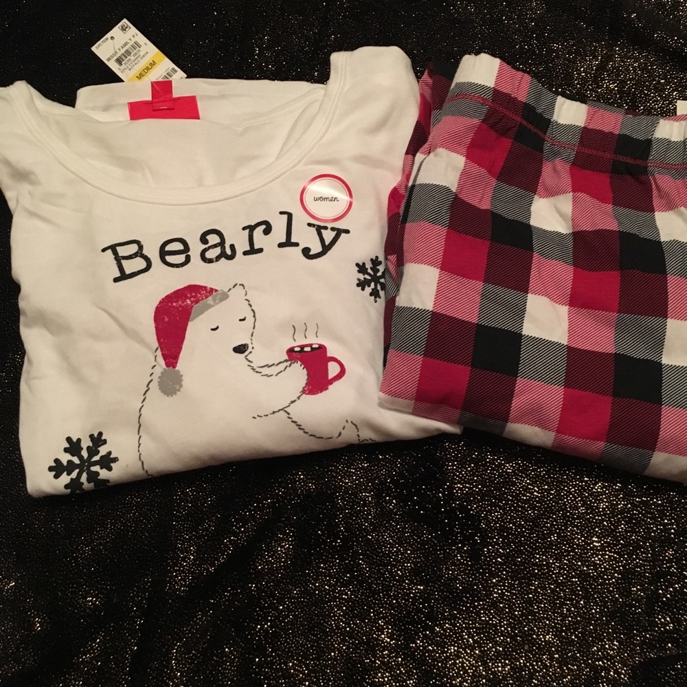 Woman’s Family Pajama sz s&m “barely awake” NWT - Picture 4 of 6
